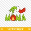 Mama Grinch Hand SVG