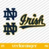 Notre Dame Logo SVG