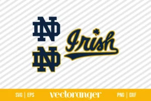 Notre Dame Logo SVG