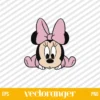 Baby Minnie Mouse SVG