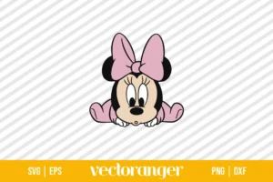 Baby Minnie Mouse SVG