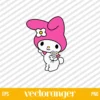 Kitty My Melody SVG