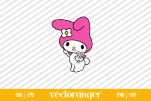 Kitty My Melody SVG