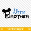 Little Brother Mickey SVG