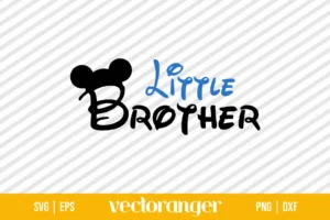 Little Brother Mickey SVG