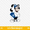 Mickey Mouse NY Yankees SVG