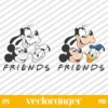 Mickey and Friends SVG