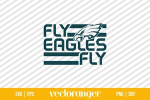 Fly Eagles Fly SVG