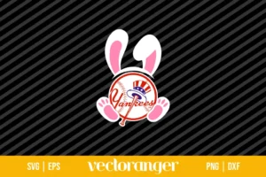 New York Yankees Easter Bunny Svg