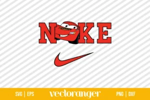 Nike Lightning McQueen SVG