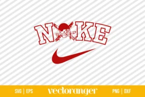 Nike One Piece Skull SVG