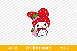 Strawberry My Melody SVG