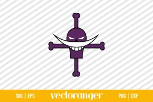 Whitebeard Pirates One Piece SVG