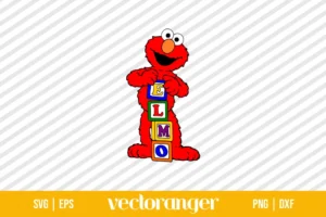 Elmo Sesame Street SVG