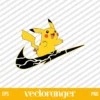 Nike Pikachu Logo SVG