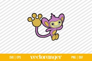 Pokemon Aipom SVG