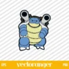Pokemon Blastoise SVG