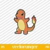 Pokemon Charmander SVG