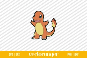 Pokemon Charmander SVG