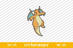 Pokemon Dragonite SVG