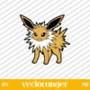 Pokemon Jolteon SVG