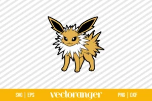 Pokemon Jolteon SVG