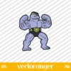 Pokemon Machoke SVG