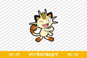 Pokemon Meowth SVG