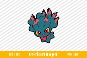 Pokemon Misdreavus SVG