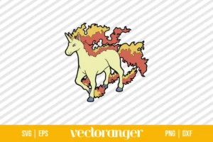 Pokemon Rapidash SVG