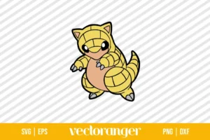 Pokemon Sandshrew SVG