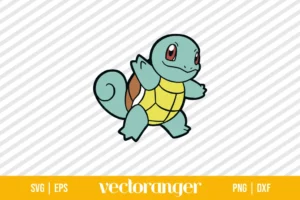 Pokemon Squirtle SVG