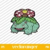 Pokemon Venusaur SVG