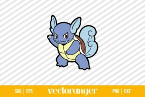 Pokemon Wartortle SVG