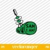 Sam I Am SVG