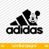Adidas Mickey Mouse SVG Cut File