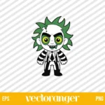 Chibi Beetlejuice Horror Movies SVG File