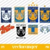Club de Futbol Tigres UANL Logo SVG