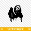 Halloween Scream Call Me SVG