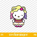 Hello Kitty Enid SVG Layered