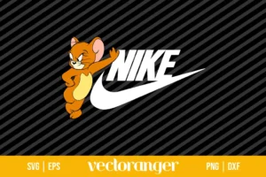 Jerry Nike Logo SVG Cricut