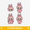 Labubu Cute SVG Cut File