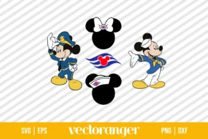 Mickey Mouse Sailor SVG Cut Files