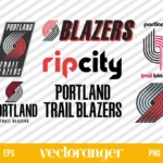 Portland Trail Blazers Logo SVG Bundle