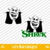 Shrek Face SVG Cricut