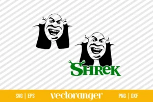 Shrek Face SVG Cricut