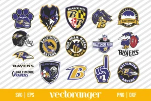 Baltimore Ravens Logo SVG Bundle