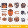 Chicago Bears Logo SVG Bundle
