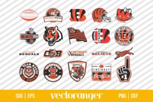 Cincinnati Bengals Logo SVG Bundle