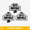 Fornite Battle Royale SVG Cut File